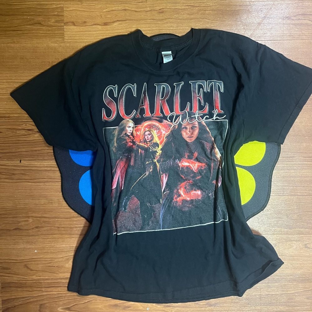 Scarlet Witch Black Graphic Tee Size Extra Large